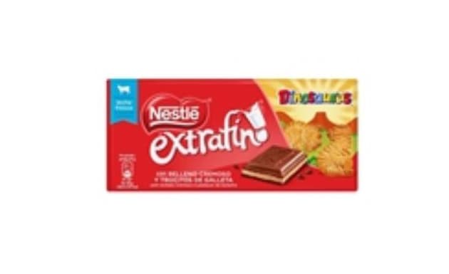 Producto Nestlé Chocolate de Leite com Bolacha Dinosaurus Extrafino