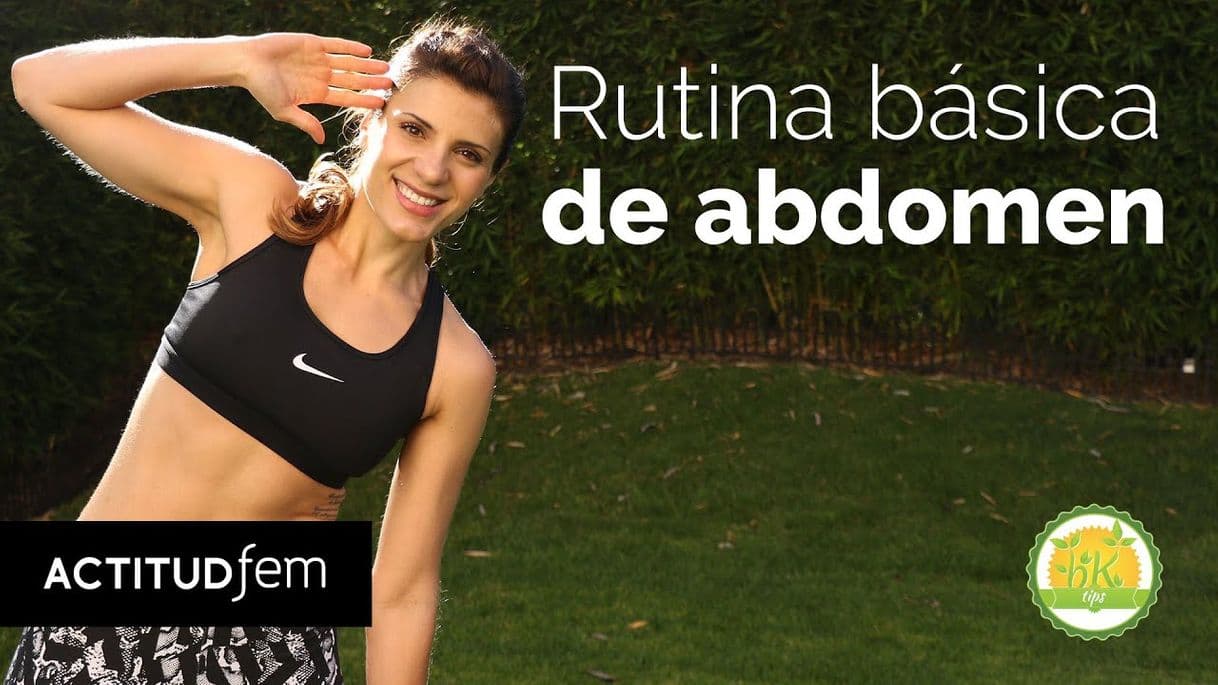 Moda Rutina básica para un abdomen plano | 🤭✨