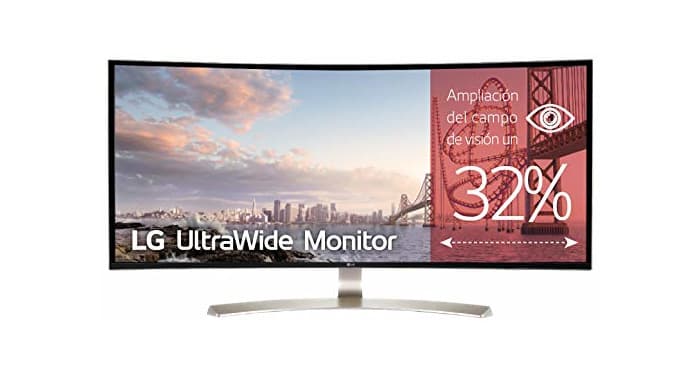 Electrónica LG 34UC99-W - Monitor Profesional Curvo UltraWide WQHD de 86.7 cm