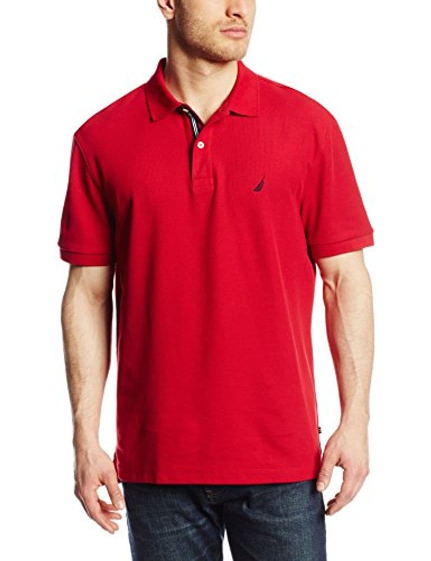 Producto Nautica K41050, Polo Para Hombre, Rojo