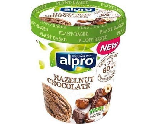 Moda Gelado alpro avelã e chocolate