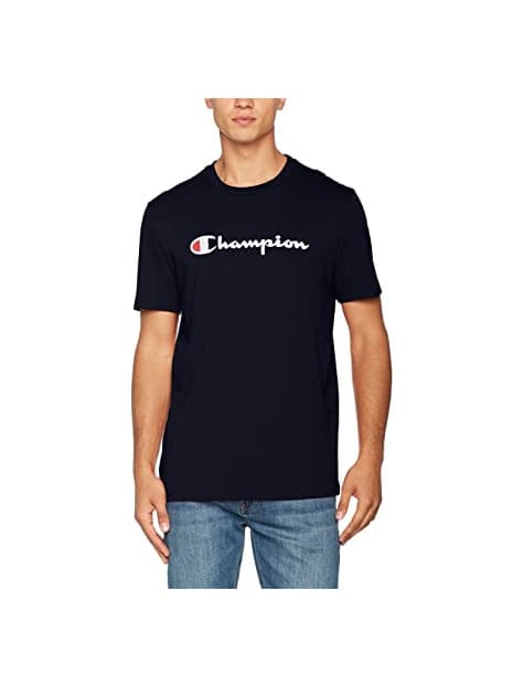 Fashion Champion Crewneck T-Shirt-Institutionals Camiseta Negro