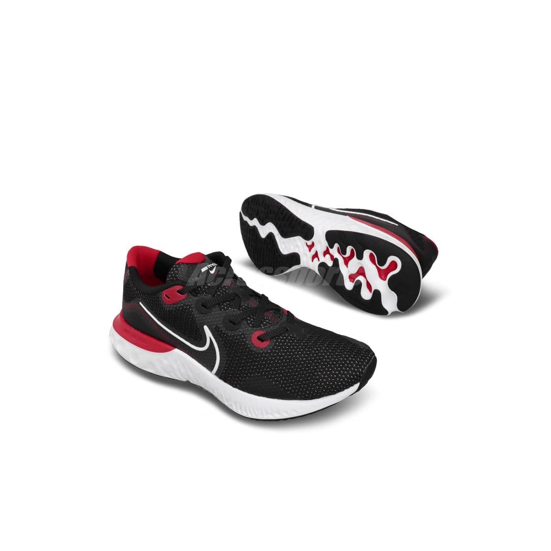 Moda Nike Renew Run, Zapatillas Deportivas para Hombre, Black