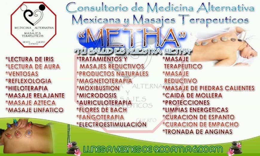 Fashion Clínica de medicina alternativa, METHA y masajes terapéutico