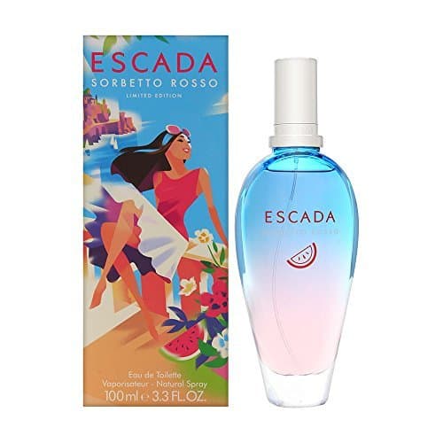 Belleza Escada Sorbetto Rosso Agua de Tocador Vaporizador