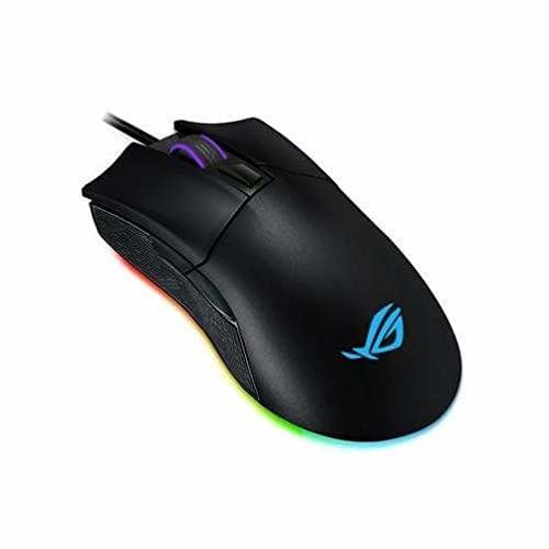 Electrónica Asus ROG Gladius II Origin - Ratón óptico optimizado para juegos FPS