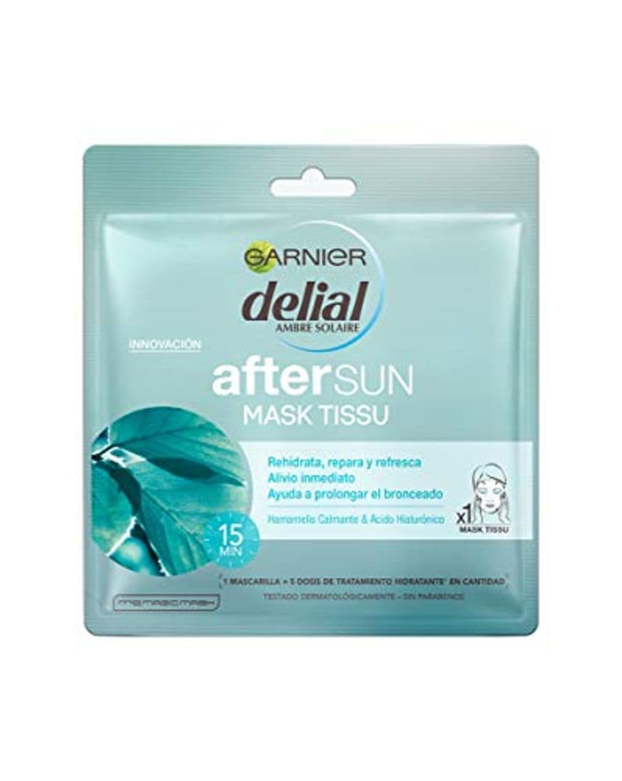 Lugar Garnier Delial After Sun Mascarilla Hidratante Calmante Mask Tissue