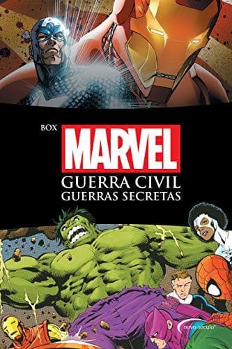 Libro Box Marvel: Guerra Civil e Guerras Secretas