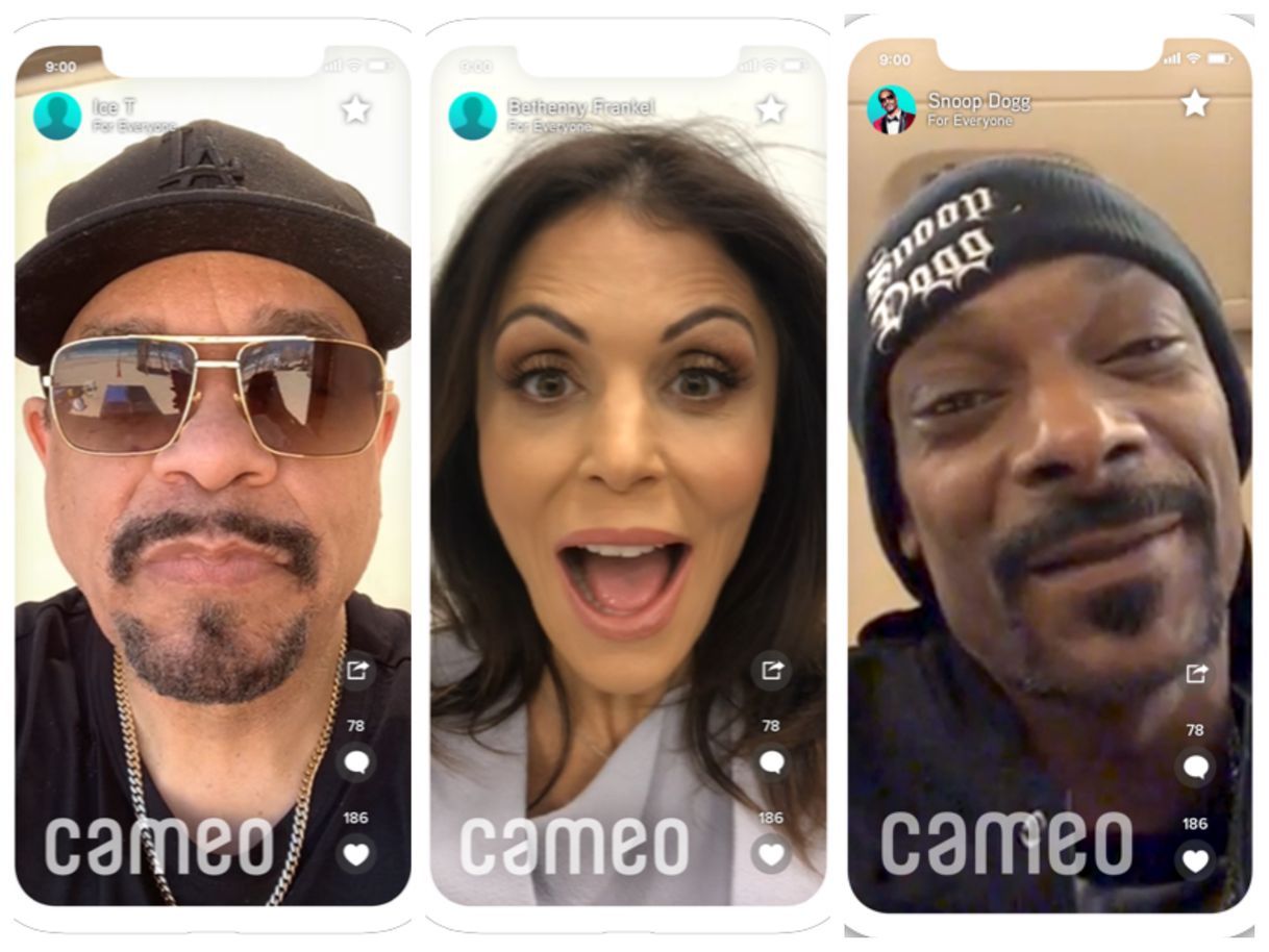 App Cameo - Personal celeb videos