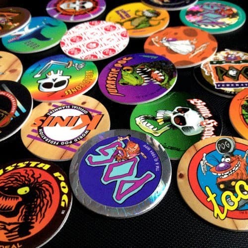 Product POGS 20 Assorted MILKCAPS