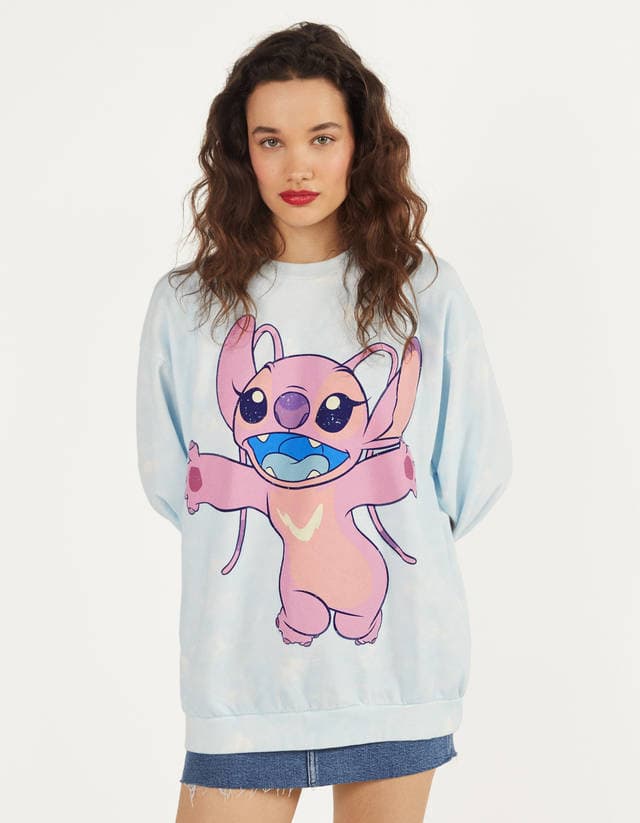 Producto Sweatshirt lilo e stitch bershka 