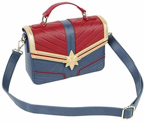 Lugar Loungefly x Captain Marvel Suit Bolso Cruzado en Relieve