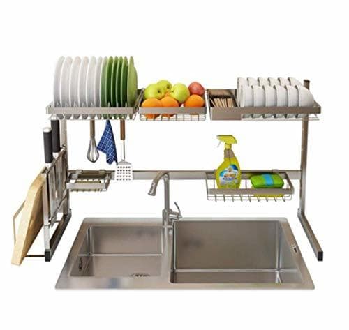 Place fgj Storage Holders Stainless Steel Drying Bowl Sink Rack Bowl Rack Organizer