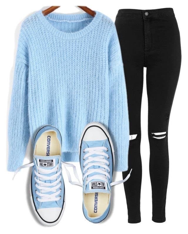 Fashion Outfit primavera azul 