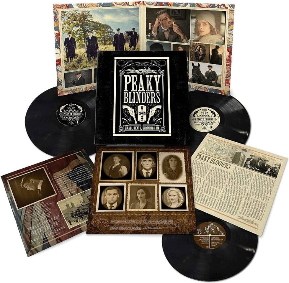 Moda PEAKY BLINDERS soundtrack VINYL