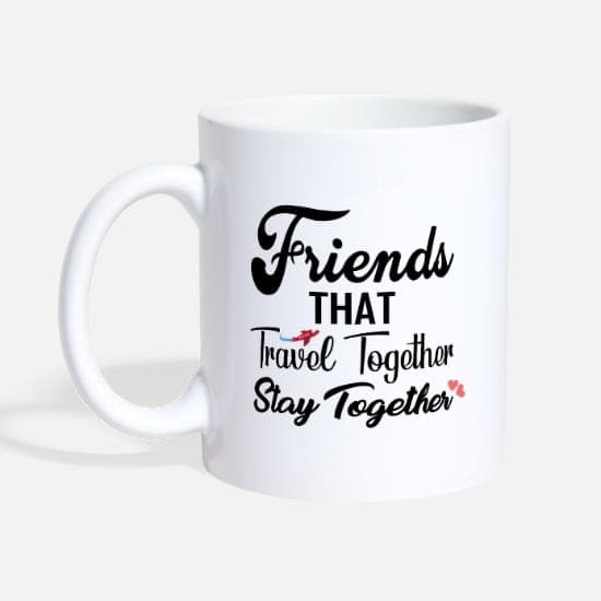 Producto Mug Friends That Travel Together Stay Together