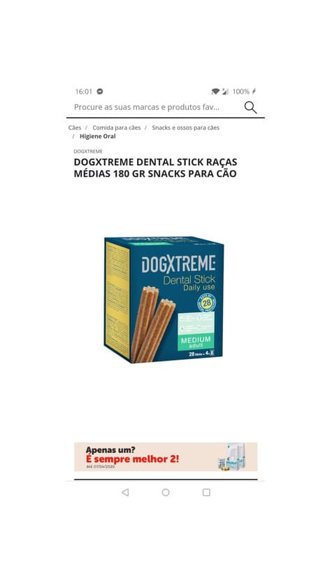 Product Higiene dentária canina