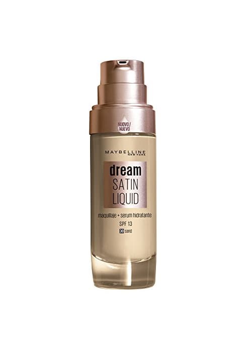 Belleza Maybelline New York Base de Maquillaje con Sérum Hidratante Dream Satin Liquid