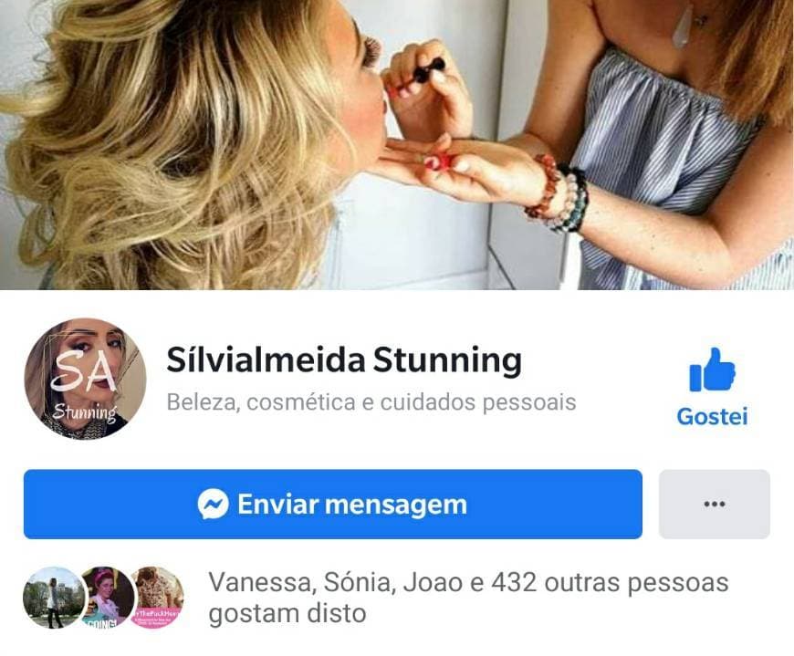 Moda Sílvia Almeida stuning Facebook