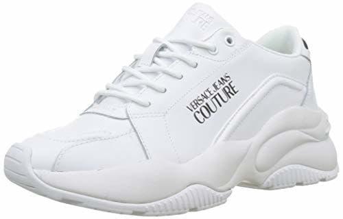 Producto Versace Jeans Couture Shoes, Zapatillas de Gimnasia para Mujer, Blanco