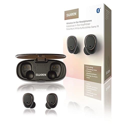 Electrónica Sweex SWTWS01B Negro Intraaural Dentro de oído Auricular - Auriculares