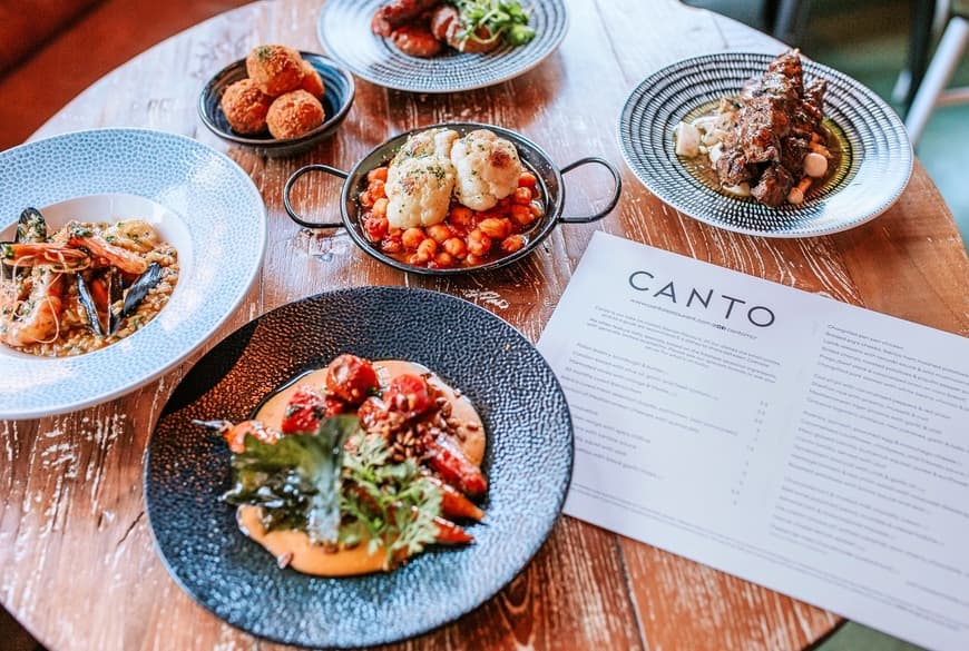 Restaurantes Canto - Mediterranean tapas in Ancoats, Manchester