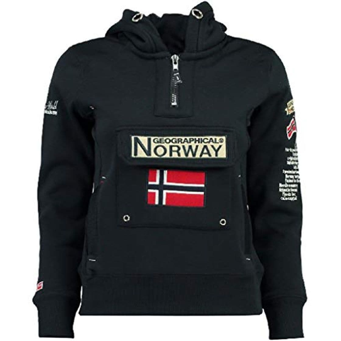 Fashion Geographical Norway Sudadera Mujer GYMCLASS B Azul Marino M