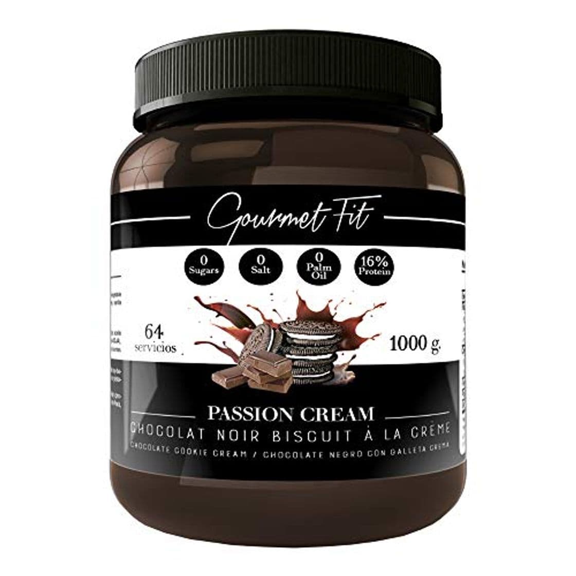 Product Crema de Cacao y Avellanas Hiperproteica sin Azucares ni grasas saturadas -