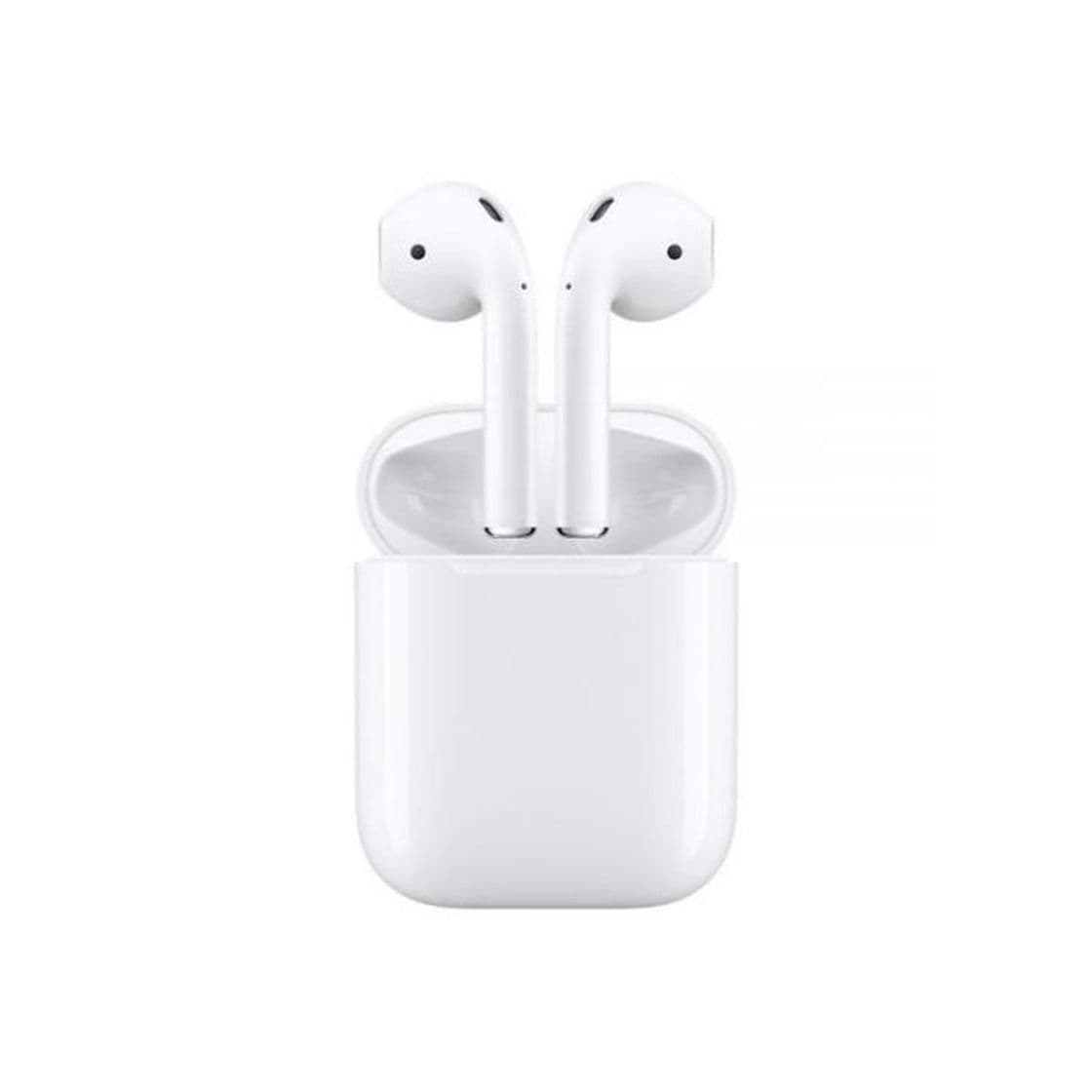 Electrónica Apple AirPods - Auriculares inalámbricos de botón (Bluetooth, Lightning), color blanco