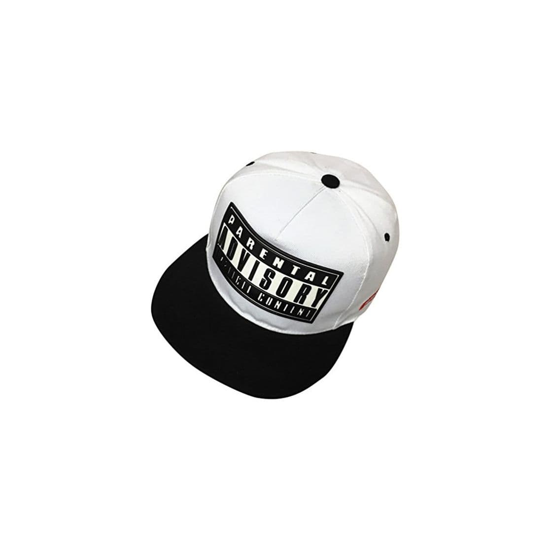 Moda MissFox Sombrero Plano De Béisbol Accesorios Para Parejas Hip Hop Snapback Blanco