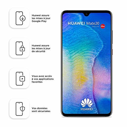 Electrónica Huawei Mate20 128 GB/4 GB Dual SIM Smartphone - Black