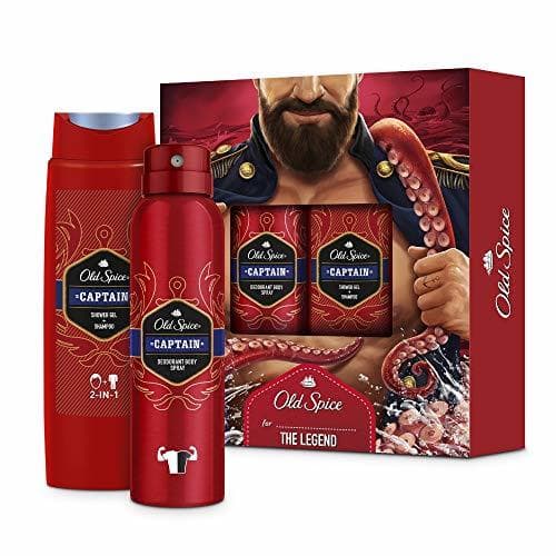 Product Old Spice Desodorante Captain y Gel Ducha 1 Unidad 250 ml