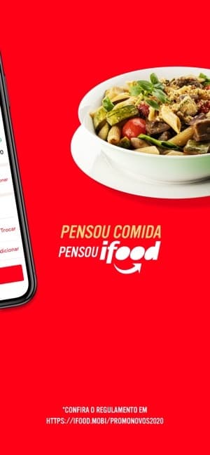 App iFood - Pedir comida e mercado