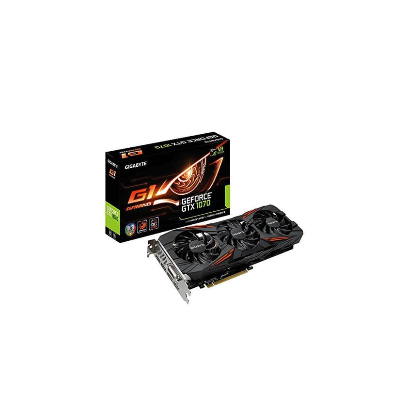 Electrónica GeForce GTX 1070 G1 Gaming 8G - Tarjeta gráfica