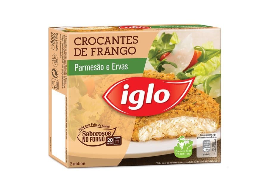 Moda Crocantes de Frango Parmesão e Ervas Iglo