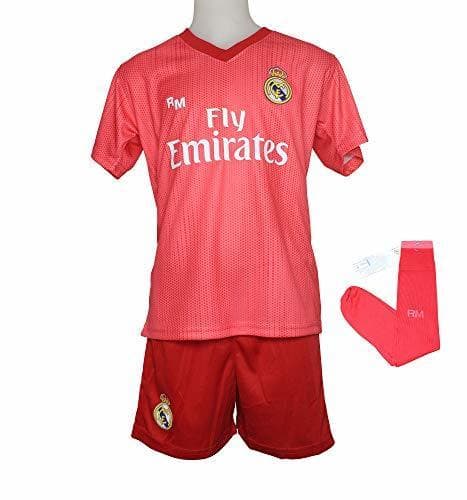 Product Conjunto Complet Infantil Real Madrid Réplica Oficial Licenciado de la Tercera Equipación