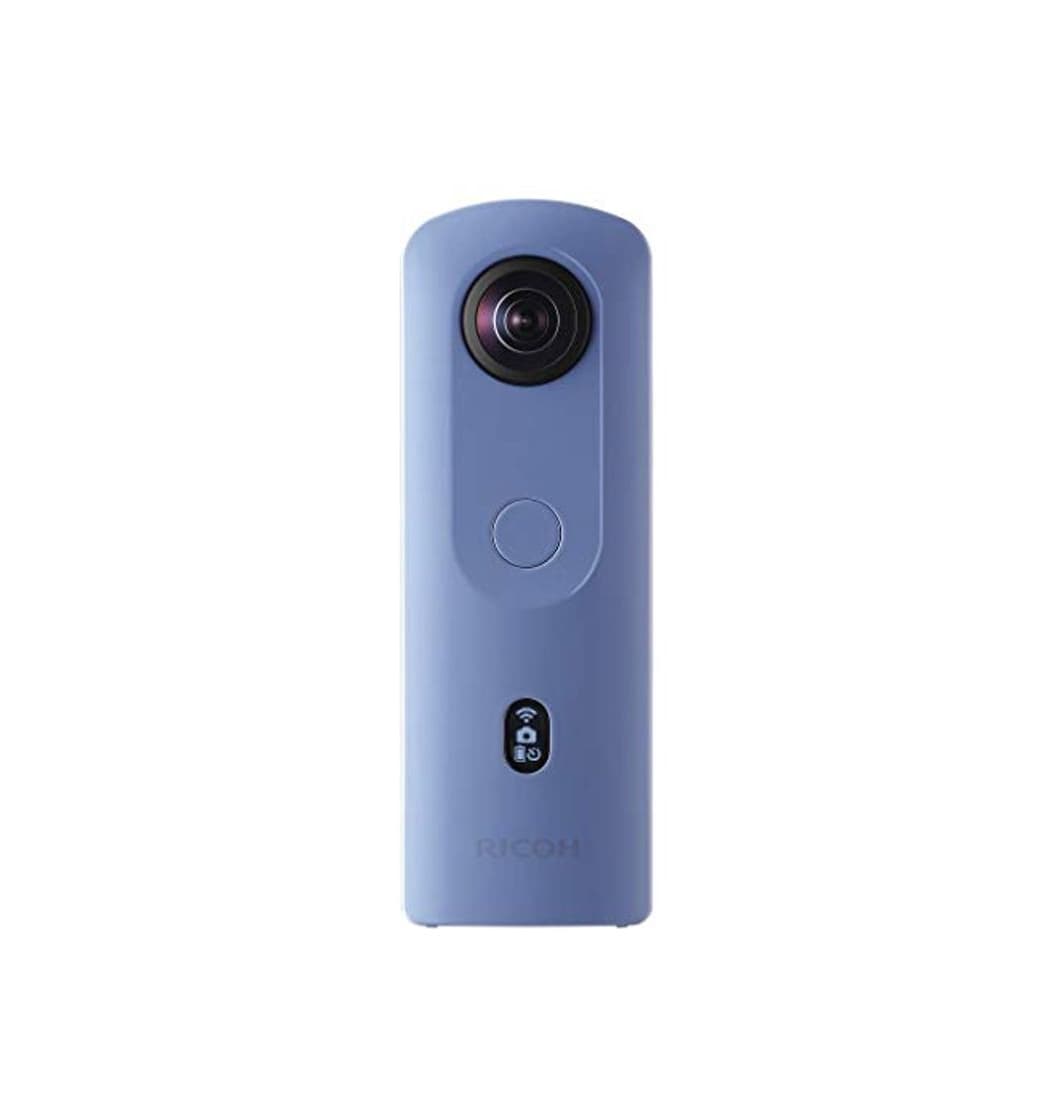 Producto RICOH Theta SC2 Blue Cámara de 360 ° 4K Video con estabilización de Imagen Imagen Transferencia de Datos de Alta Velocidad Hermosa Vista Nocturna Disparo con bajo Nivel de Ruido