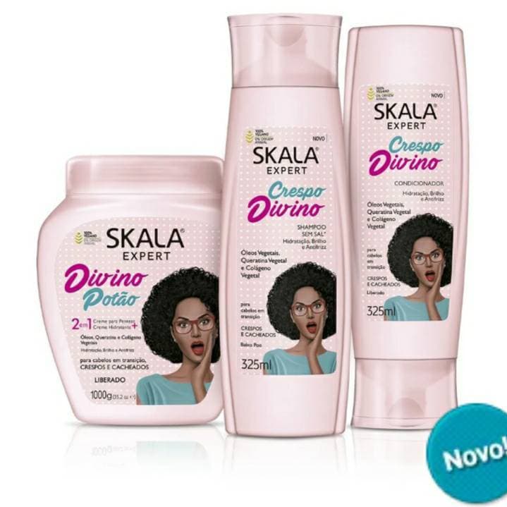 Moda Kit Divino Potão + Shampoo Crespo Divino + Condicionador 