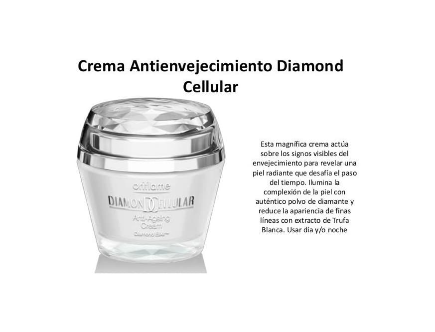 Beauty Oriflame Diamond Cellular Crema Antienvejecimiento