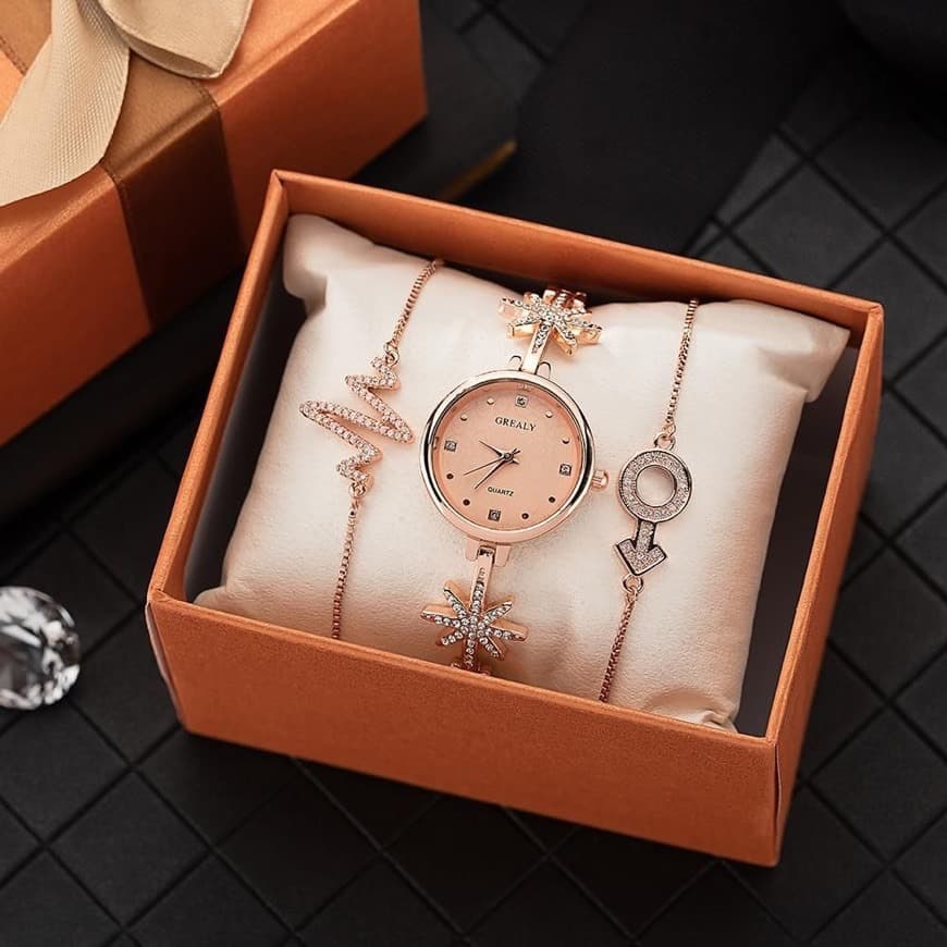 Fashion Top hot watch woman gift set fashion wrist watch with jewelr