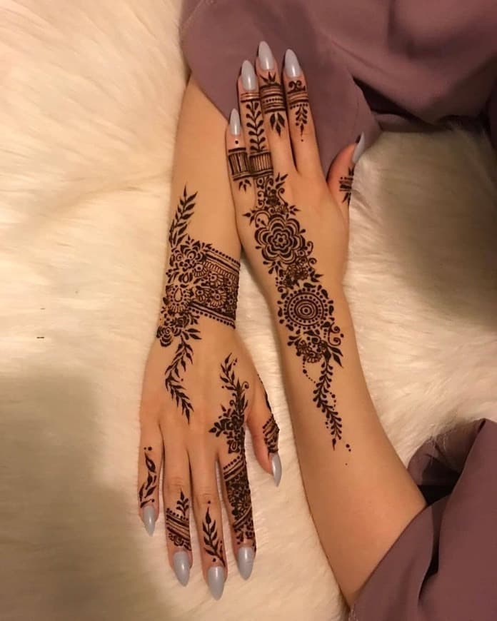 Fashion Henna nas mãos 🔝