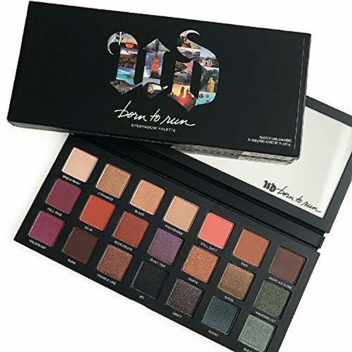 Product Urban Decay Born to Run Eyeshadow Paleta Limited Edition.