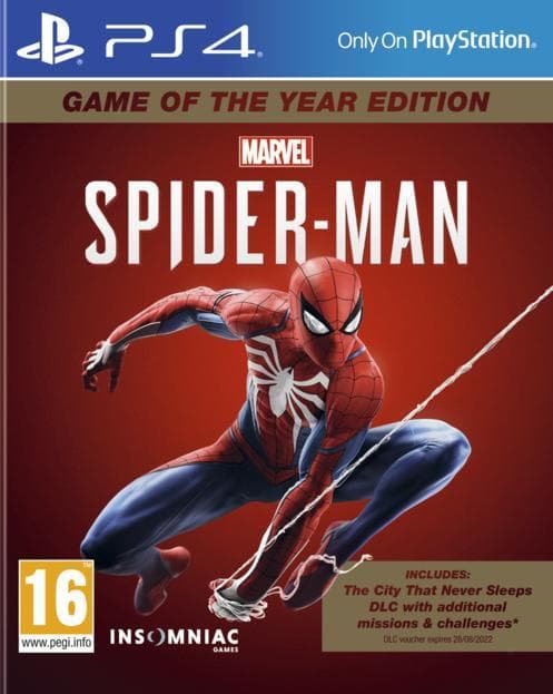 Videojuegos Marvel's Spider-Man: Game of the Year Edition