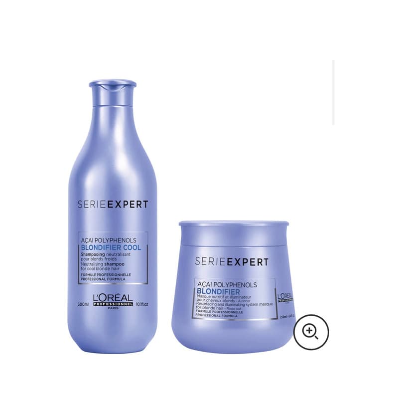 Product L’Oréal Expert Blondifier shampoo e máscara 