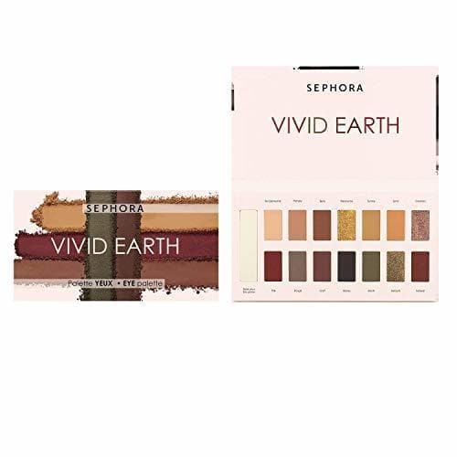 Belleza Sephora Vivid Earth Eye - Paleta para sombra de ojos