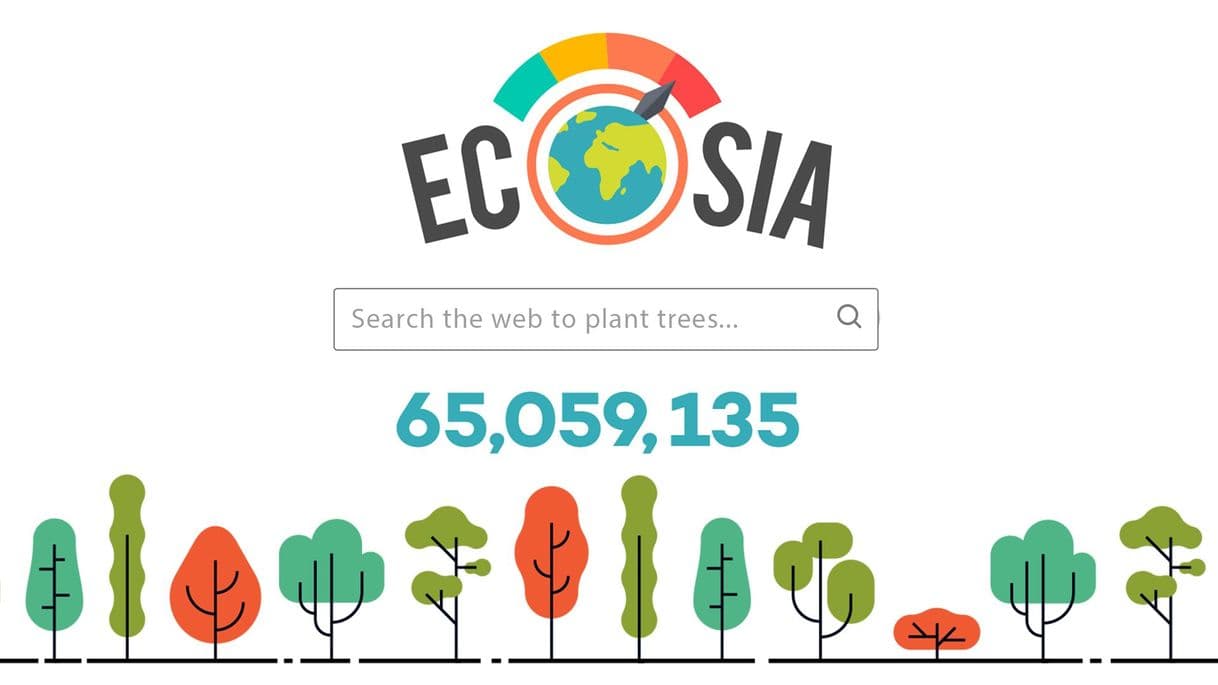 Fashion Ecosia - the search engine that plants trees