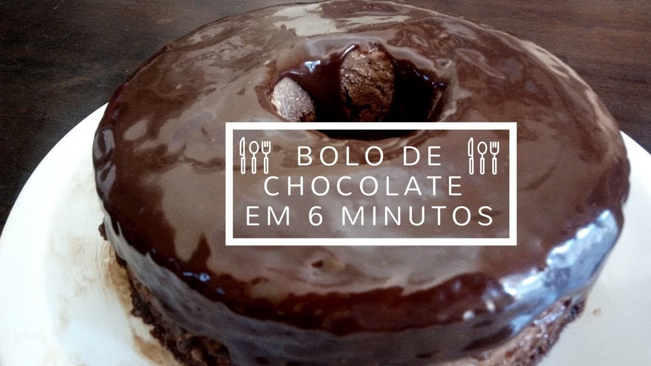 Moda BOLO DE CHOCOLATE DE MICROONDAS EM 6 MINUTOS QUE ...