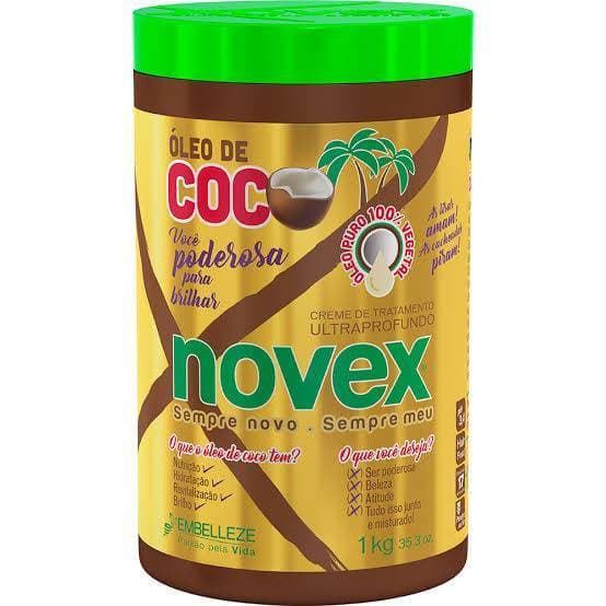 Moda Creme de tratamento óleo de Coco 400 g,Novex 