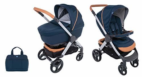 Product Chicco StyleGo Up - Cochecito con Capazo y Silla de Paseo, Compacto