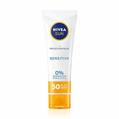 Belleza NIVEA SUN Sensitive Protección Facial FP 50